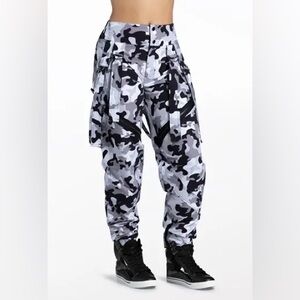 Adult Balera Dance Pants Black White Gray Camo Hip Hop Dancewear Pop Star